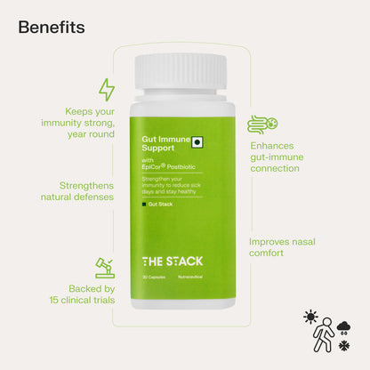 Gut Immune Support: EpiCor® 500mg Postbiotic