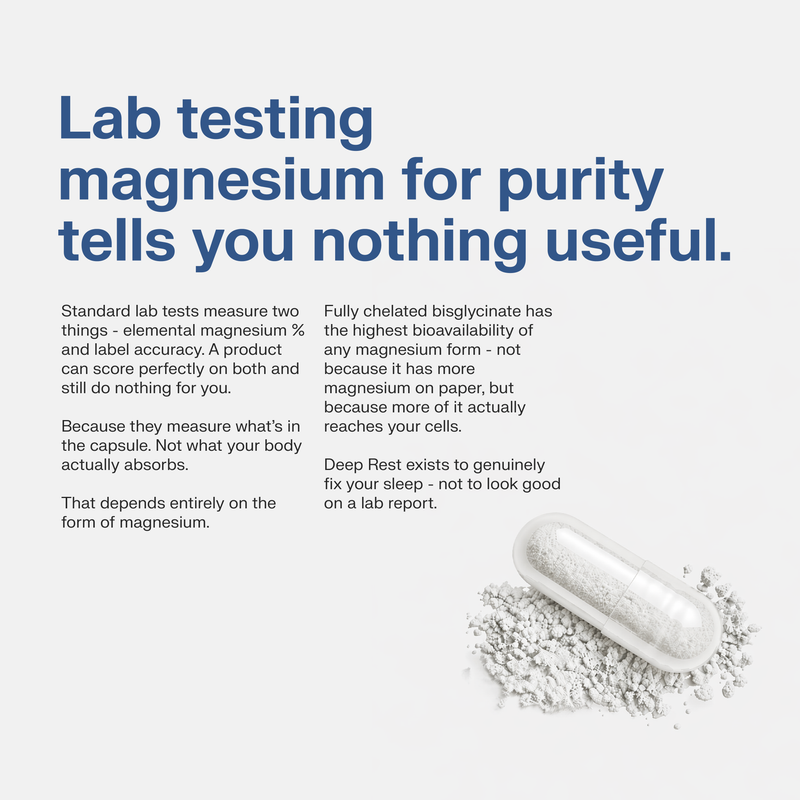 Deep Rest: Advanced Magnesium Bisglycinate