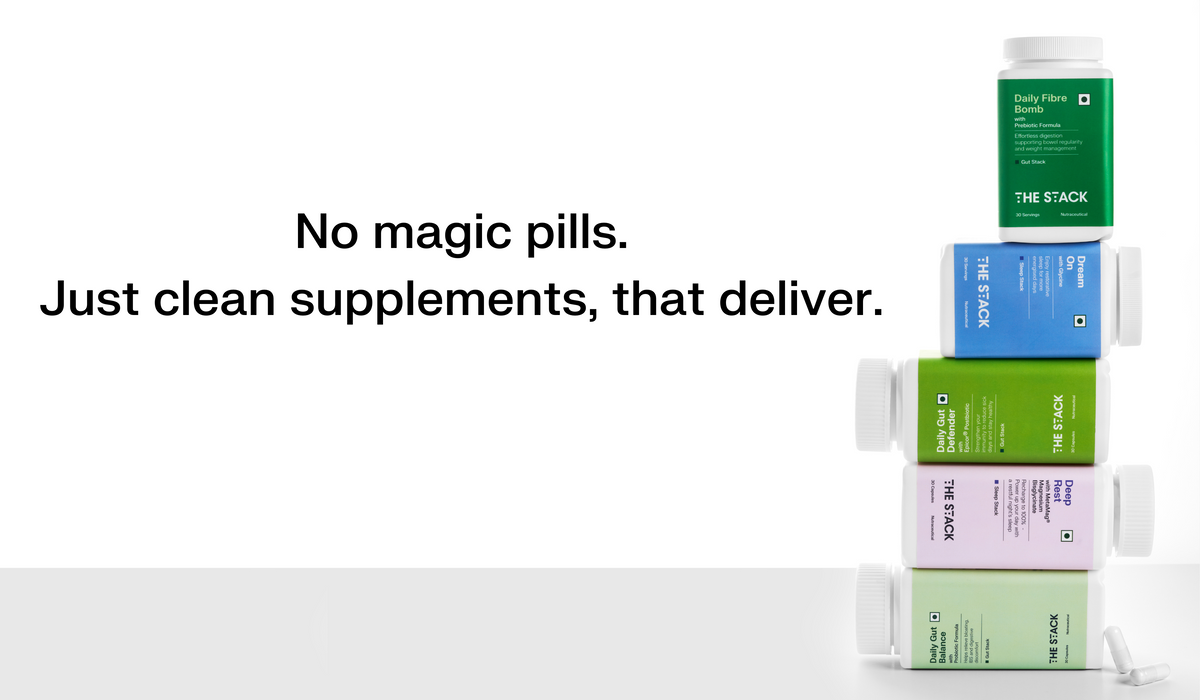New Stack Clean The Stack | No magic pills. Just clean supplements, that deliver.